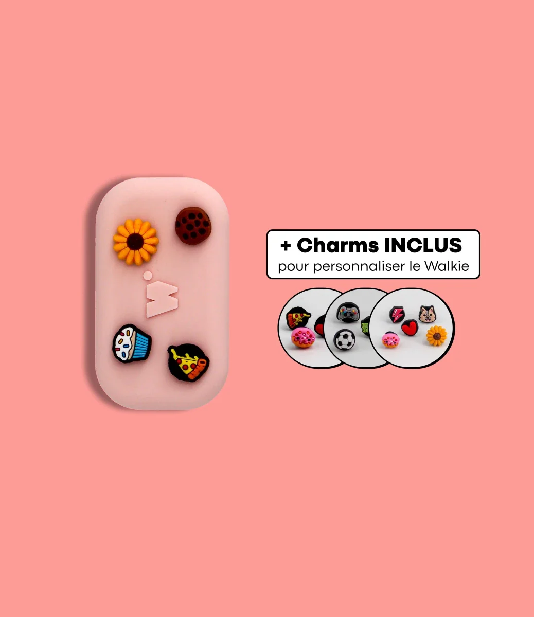 Walkie Charms Rose